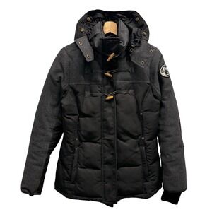 Pajar Canada 50th Special Edition Parka Jacket Black Grey Size M